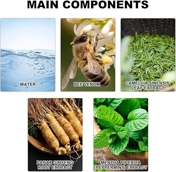 Men Threm Bee Venom Gynecomastia Heating Oil